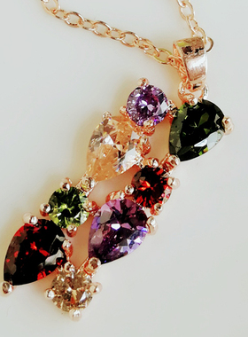 项链彩金义乌小饰品女抖音同款