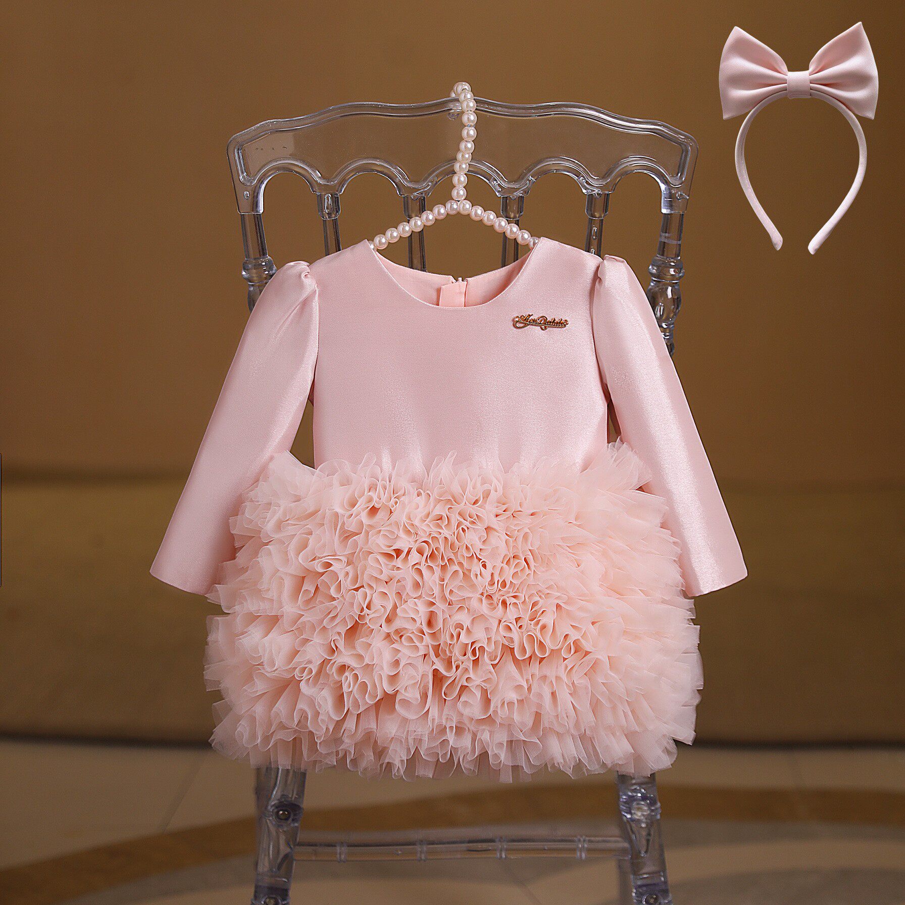 宝宝周岁礼服裙婴儿百日女童抓周衣服连衣裙生日公主裙冬款蓬蓬裙,淘宝优惠券,粉丝福利购,淘宝优惠卷