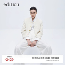 Edition fur coat woman 2023 winter new lamb wool small fragrant wind short coat EBC4COT006