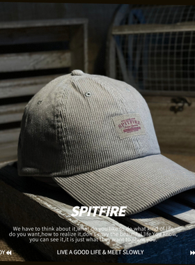 喷火战斗机中古风美式布标棒球帽