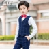 Bộ đồ trẻ em phù hợp với bộ đồ bé trai phù hợp với bé gái hoa đầm phiên bản Hàn Quốc của cậu bé lớn bé trai mặc trang phục mùa hè - Váy trẻ em