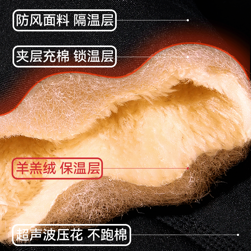 巴帝巴帝女童棉裤冬季2025新款儿童加厚防水防风裤女大童加绒裤子