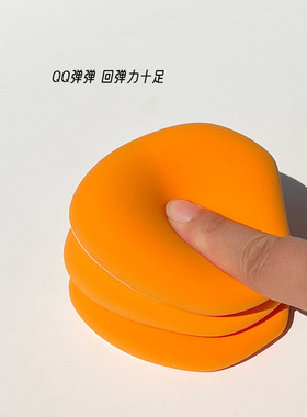 优笙色烘焙系列高回弹棉花糖粉扑