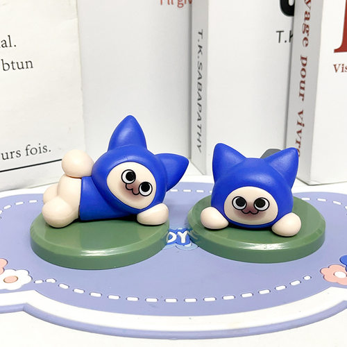 现货怪物猎人：崛起艾露猫呆猫咪手办模型桌面摆件公仔玩具礼物 - 图0