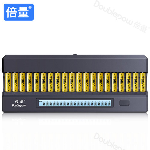 倍量5号充电电池20槽话筒麦克风电池KTV话筒大容量1.2v - 图0