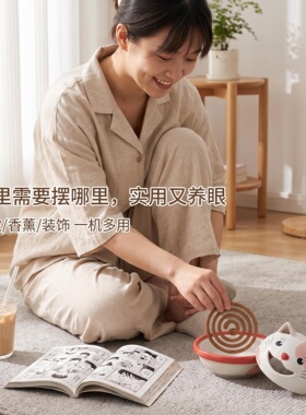 陶瓷创意盘萌到心坎的可爱招财猫