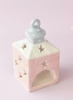 陶瓷天使装饰品女孩灯房摆件