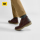 Новая осенне-зимняя мужская уличная классическая повседневная обувь средней высоты из воловьей кожи, кожаная обувь для поездок на работу