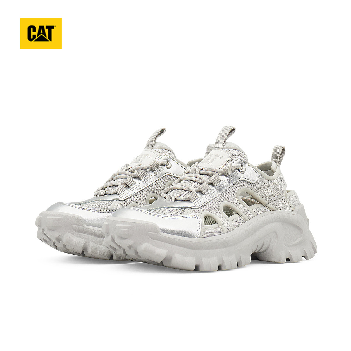 CAT卡特26春季新品女士运动户外镂空凉鞋厚底鞋溯溪鞋商场同款,淘宝优惠券,粉丝福利购,淘宝优惠卷