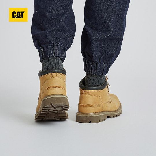 CAT卡特秋冬男士户外经典工装中高帮防泼溅鞋靴商场同款