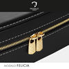 Imported lambskin jewelry box high-end storage gift box
