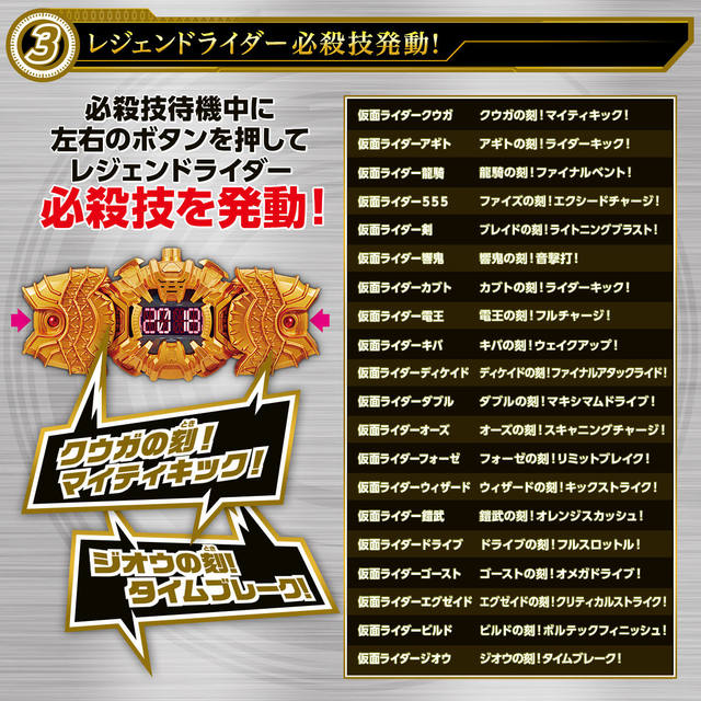 Bandai PB Limited Kamen Rider King ZIO