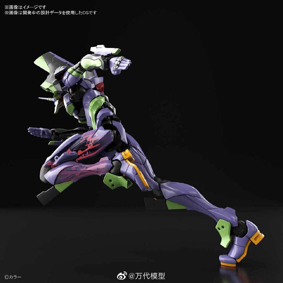 万代模型 RG 新世纪福音战士 EVA 初号机 普通版 带输送台豪华版