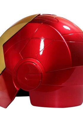 钢铁侠头盔 1:1 面具可打开穿戴 可发光 成人儿童模型cosplay道具
