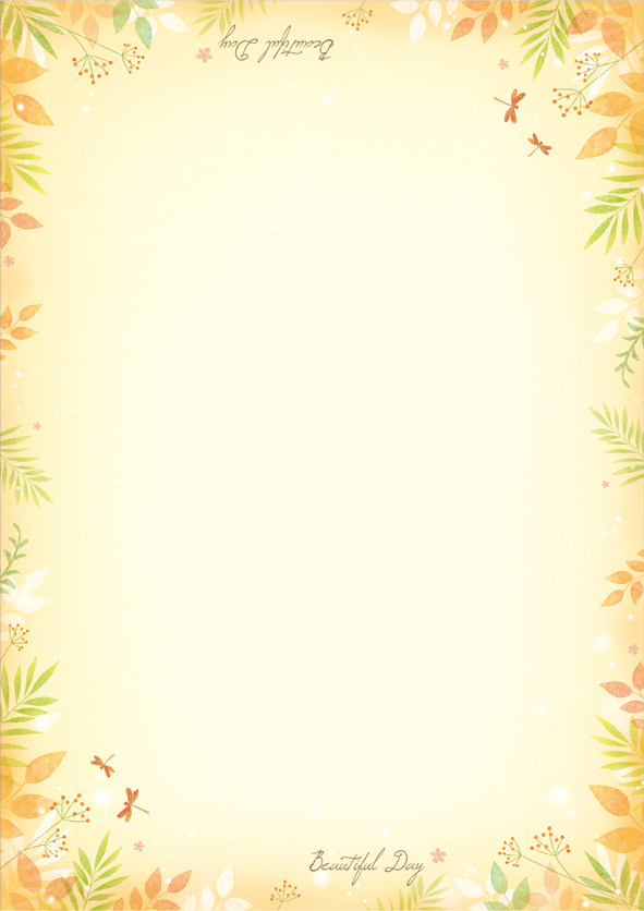 混色装a4纸彩色打印纸漂亮带花纹图案有花边边框的印花信纸80克好