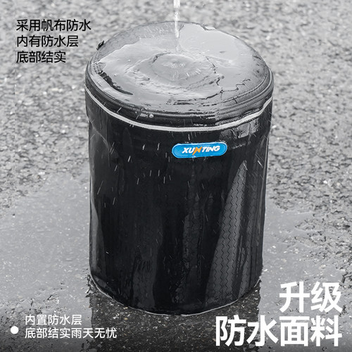 自行车前置物兜电动车车筐前筐车篮前篮折叠车防水框宠物篮子配件 - 图2