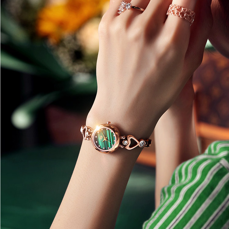 瑞士进口全自动机械女士钨钢手表 luodi罗迪国产腕表