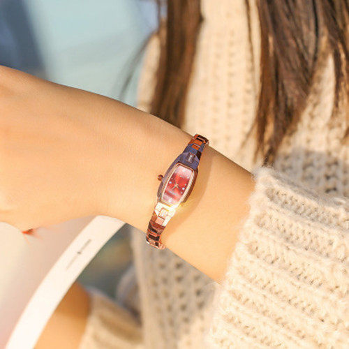 瑞士正品全自动方形女士小巧女表 luodi罗迪国产腕表