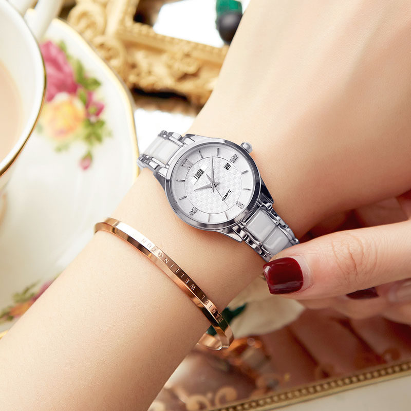 正品瑞士女士名牌女款全自动机械表 luodi罗迪国产腕表