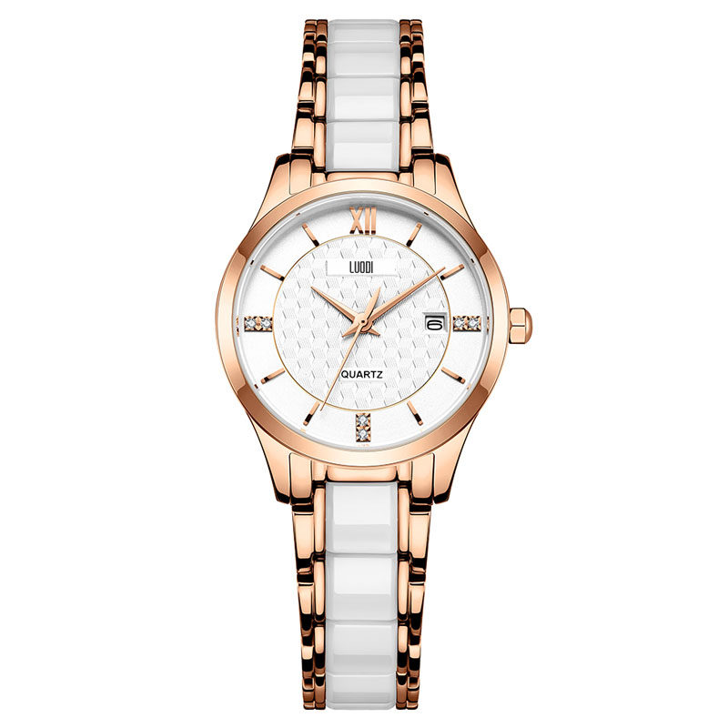 正品瑞士女士名牌女款全自动机械表 luodi罗迪国产腕表