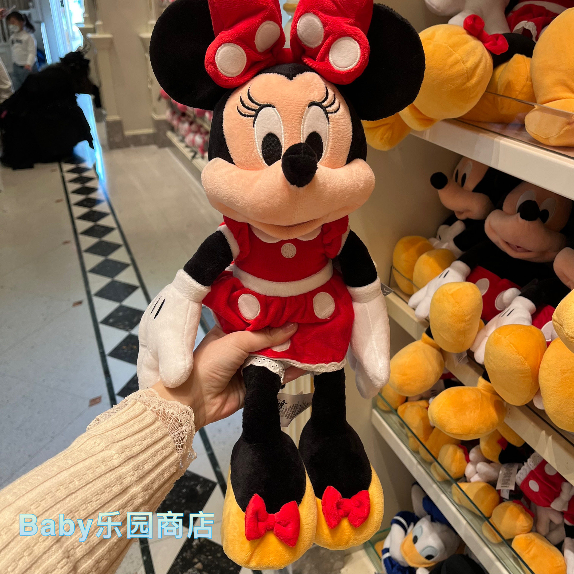 香港迪士尼 米奇米妮卡通动漫毛绒公仔 经典米老鼠公仔 情侣娃娃,淘宝优惠券,粉丝福利购,淘宝优惠卷