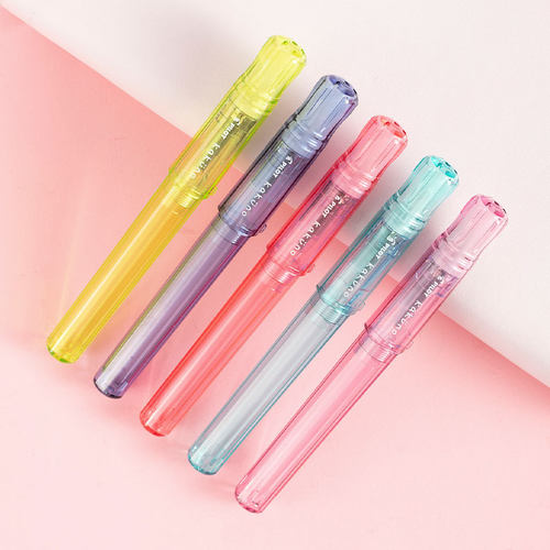 【琉璃蓝礼盒】百乐笑脸钢笔FKA1SR琉璃绿全透明日本版kakuno包邮 - 图1