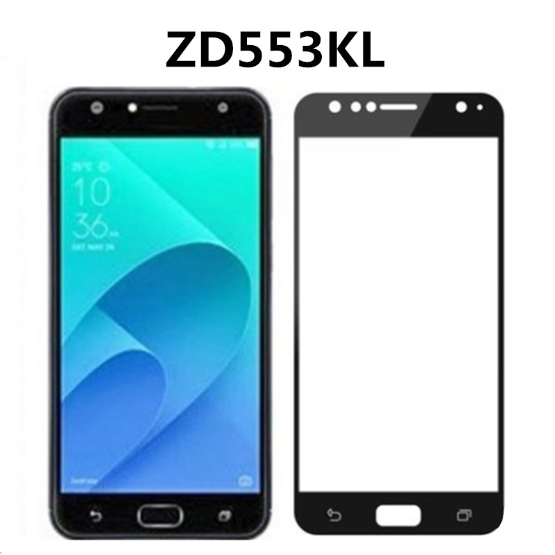 asus华硕zd553kl钢化膜zb501kl全屏Live手机玻璃zenfone4 selfie贴膜zc520满版x00ld屏保x00hd保护4max贴ldb-图0