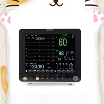 12 1 Inch Animal Multi-Parameter Monitor Medical Home Foreign Trade Cardio Monitor Detector Veterinary Monitor