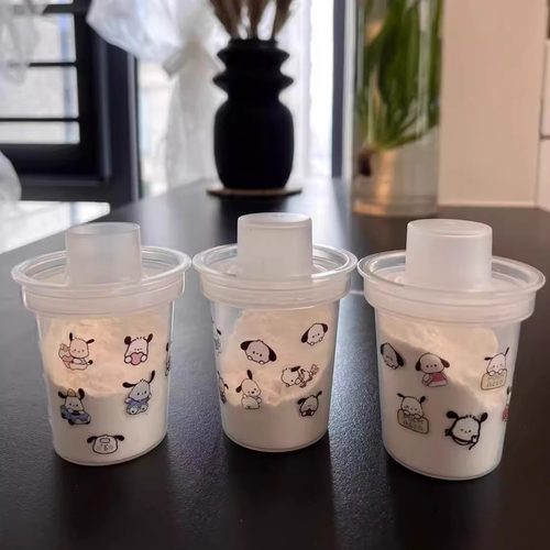 便携式奶粉盒分装盒外出奶粉收纳盒迷你奶粉罐防潮密封外出辅食盒 - 图3