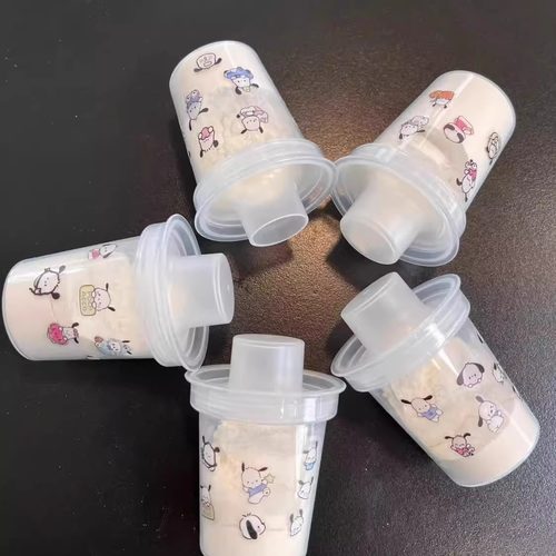 便携式奶粉盒分装盒外出奶粉收纳盒迷你奶粉罐防潮密封外出辅食盒 - 图0