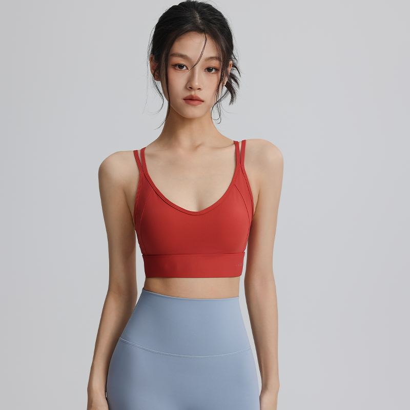 运动内衣交叉美背女防震聚拢背心跑步速干健身文胸固定杯瑜伽上衣,淘宝优惠券,粉丝福利购,淘宝优惠卷