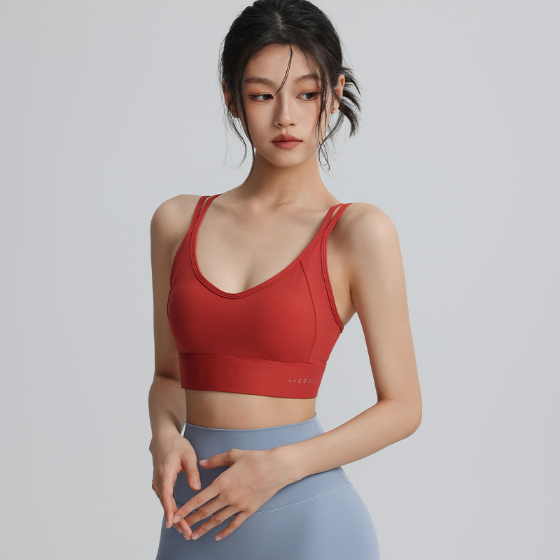 运动内衣交叉美背女防震聚拢背心跑步速干健身文胸固定杯瑜伽上衣,淘宝优惠券,粉丝福利购,淘宝优惠卷