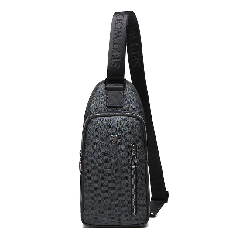 七匹狼胸包男士包包2022新款斜挎包 七匹狼妙瑞男士包袋