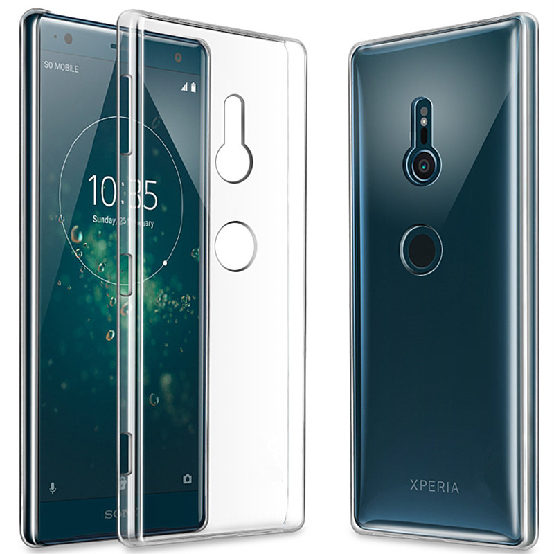 适用于索尼XZ2手机套透明H8296保护壳SONY Xperia XZ2 compact硅胶套H8441软壳H8324全包壳男女款-图0