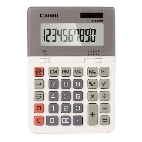 Canon佳能LS-1000H台式10位显示计算器办公日常商务中号计算机LS1000H - 图3