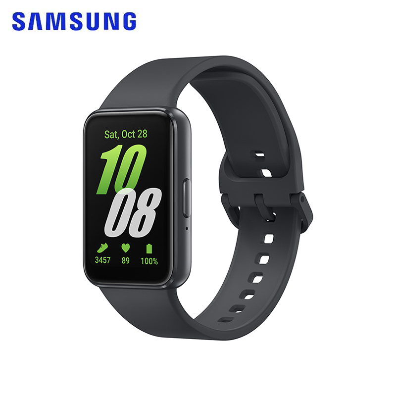 三星原装Galaxy Fit3 第三代智能手环 fit3蓝牙防尘运动防水手环  心率监测 压力指数监测 步数 睡眠监测正品 - 图0