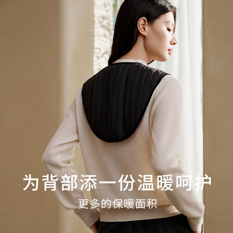 金三塔内里100%桑蚕丝填充秋冬新款蚕丝丝绵护肩背舒适保暖围脖,淘宝优惠券,粉丝福利购,淘宝优惠卷