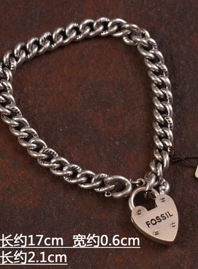 FOSSIL打版样品秀场夸张项链吊坠