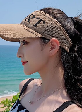空顶帽高尔夫网球骑车休闲女