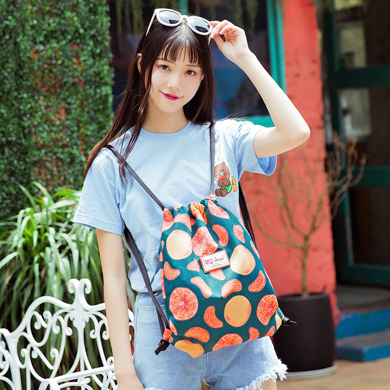 ins风旅行包 hkshomme双肩背包