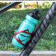 Road cycling water bottle squeeze type