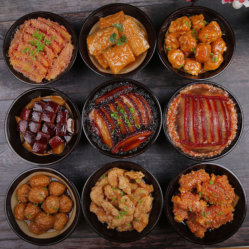 仿真菜品模型小吃蒸碗小酥肉样品道具假菜扣碗模具关中八大碗美食,淘宝优惠券,粉丝福利购,淘宝优惠卷