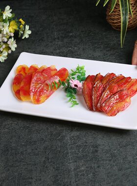 仿真广式腊肉腊肠食品模型