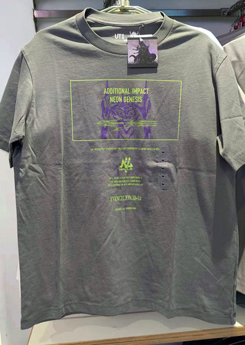 优衣库日本英雄宇宙蒙面超人假面骑士新世纪EVA奥特曼新哥斯拉T恤 - 图3