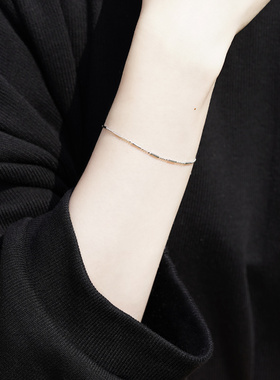 Dewfish/山雨与鱼纯银手链女细链