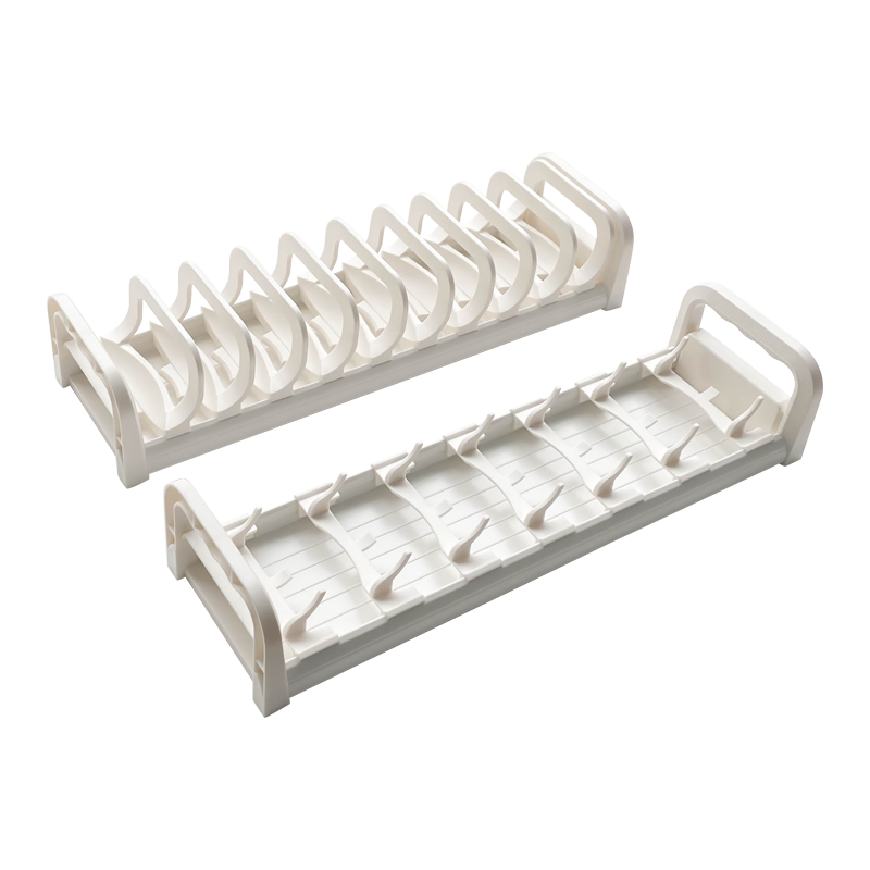 厨房橱柜拉篮用抽屉内置碗碟架盘碗架可调节台面收纳沥水置物架白,淘宝优惠券,粉丝福利购,淘宝优惠卷