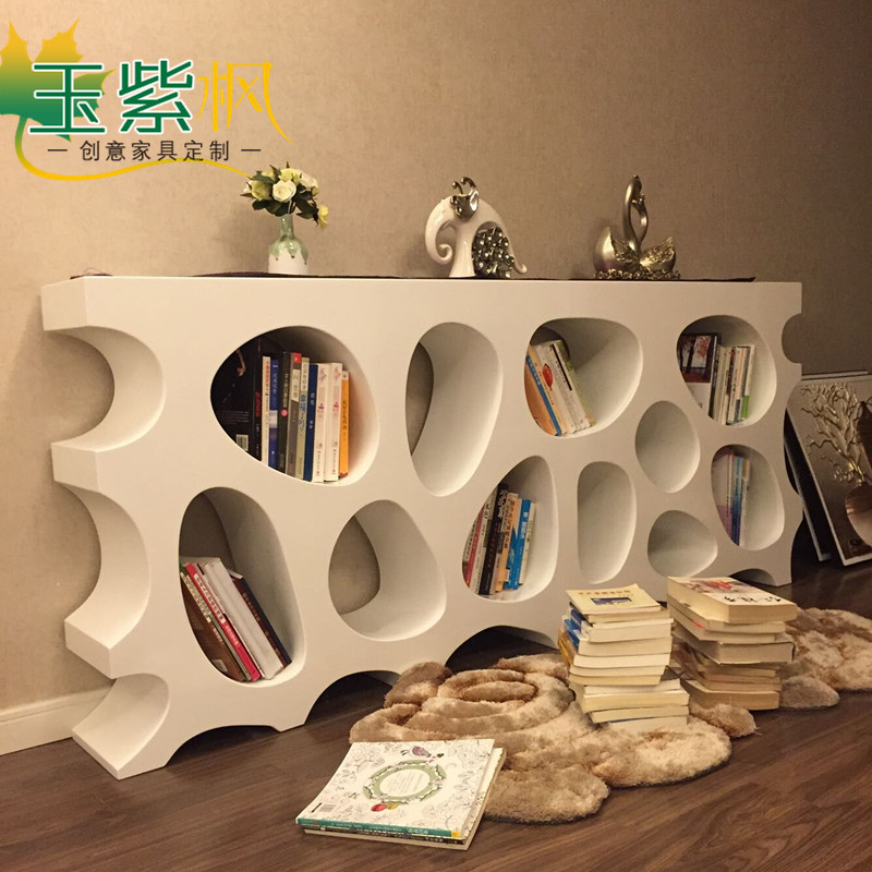 玉紫枫个性创意玄关柜门厅柜大师设计隔断柜门厅柜蜂窝玄关柜定制
