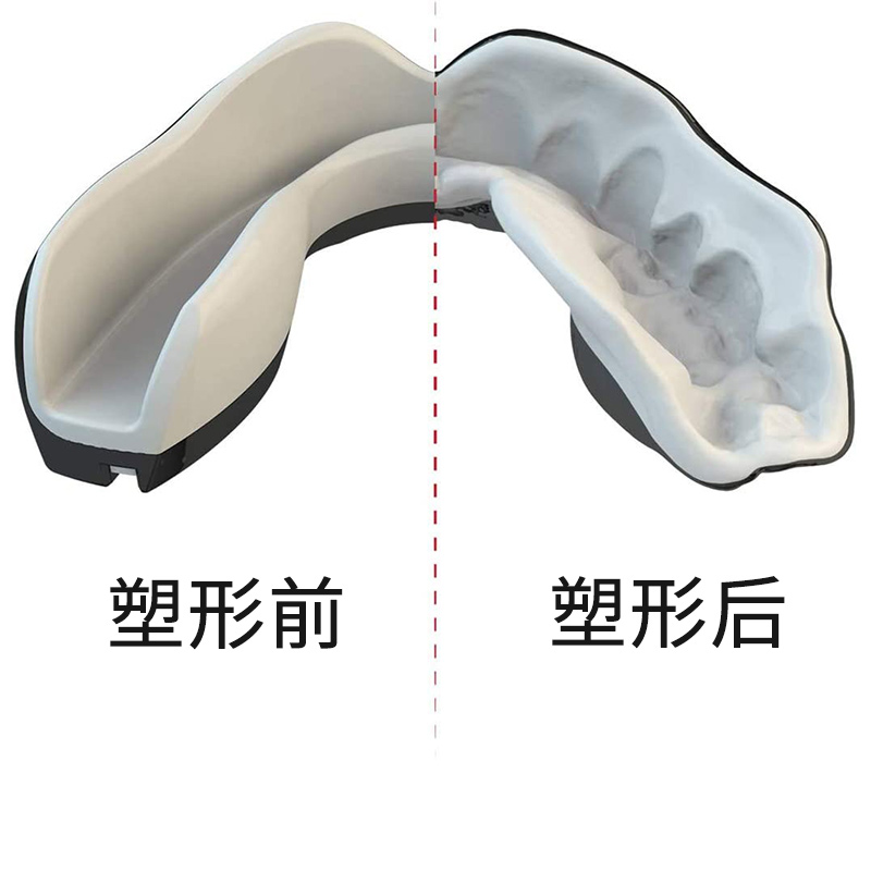 拳击护齿专业运动牙套男篮球散打搏击格斗训练泰拳护具拳道牙套 - 图0