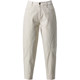 Women's beige jeans nine-point daddy harem pants