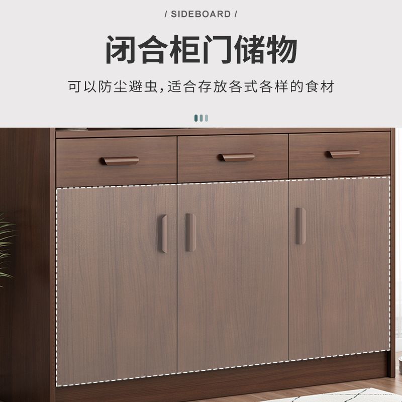 简约现代餐边柜厨房储物柜北欧风碗柜家用茶，【破损包赔-第5张图片-提都小院